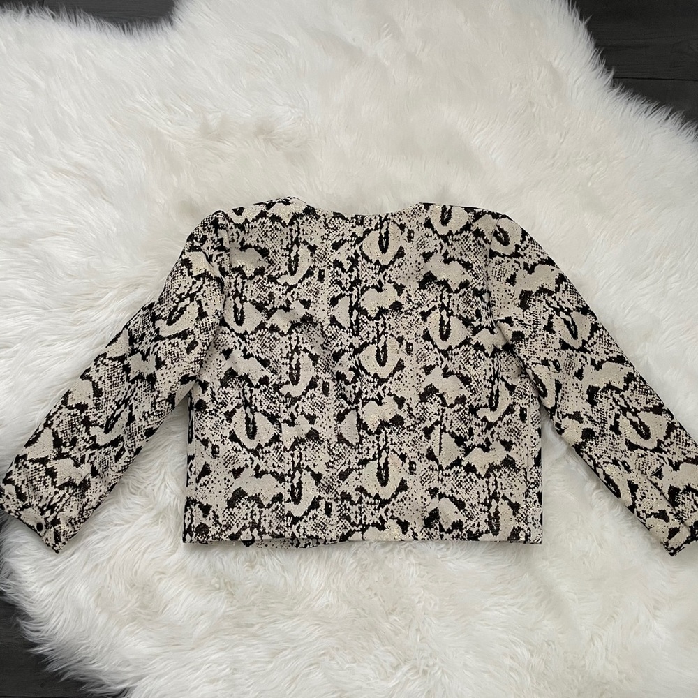 Pim+Larkin black&gold jacket, size L